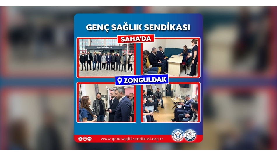 Genç Sağlık Sendikası’ndan Zonguldak Ziyareti