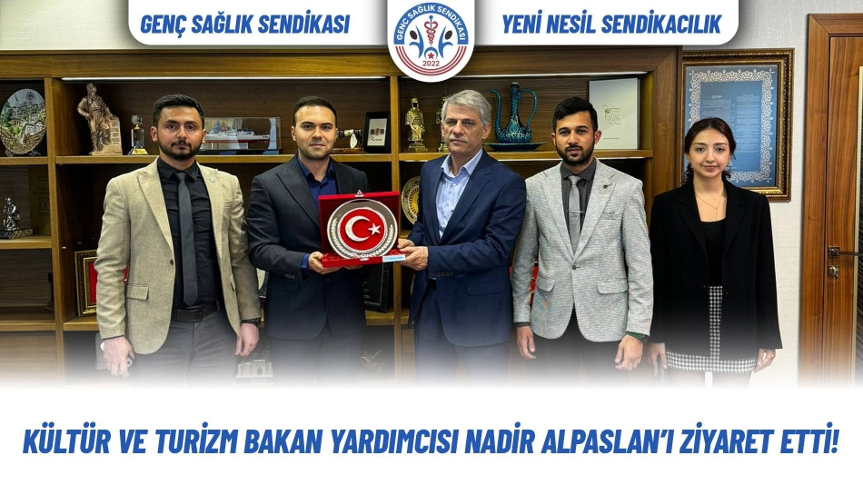 Kültür ve Turizm Bakan Yardımcısı Nadir Alpaslan’a Ziyaret