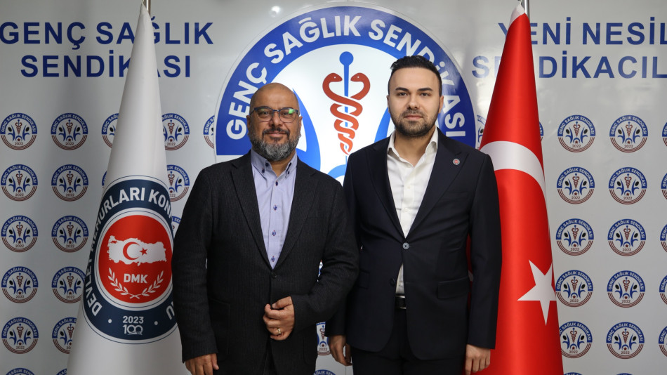 TÜRKİYE FOTO MUHABİRLER DERNEĞİ BAŞKANI RIZA ÖZEL'İ VE YÖNETİM KURULU ÜYESİ ADEM ALTAN'I GENEL MERKEZİMİZDE AĞIRLADIK. / 5 MART 2026