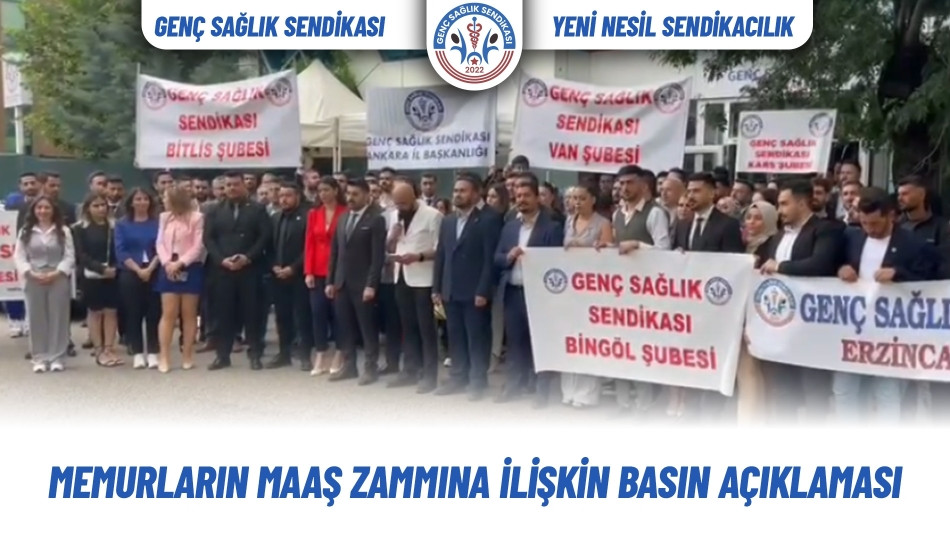Memurların Maaş Zammına İlişkin Basın Açıklaması