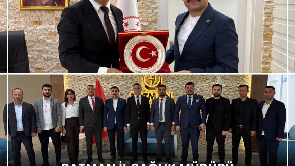 GENEL BAŞKAN OSMAN KAYA’DAN BATMAN’DA BİR DİZİ ZİYARET