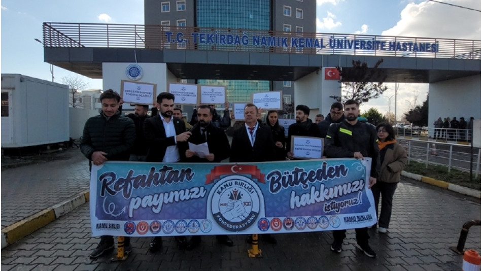 ZAM DEĞİL ENFLASYON DÜZELTMESİ: 11.55’LİK ARTIŞI KABUL ETMİYORUZ!