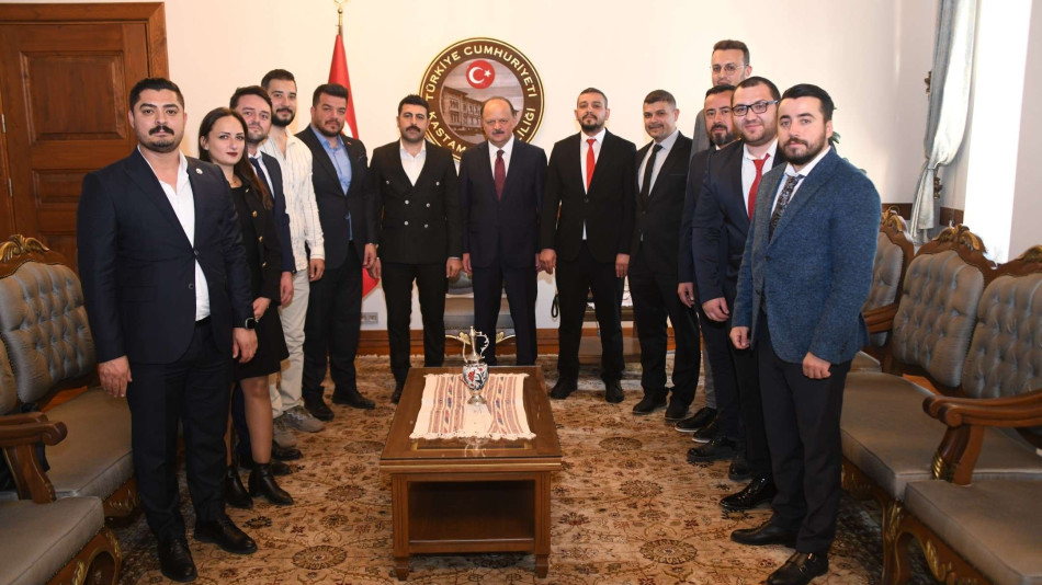 Kastamonu Valisi Sn. Meftun DALLI'ya Ziyaret