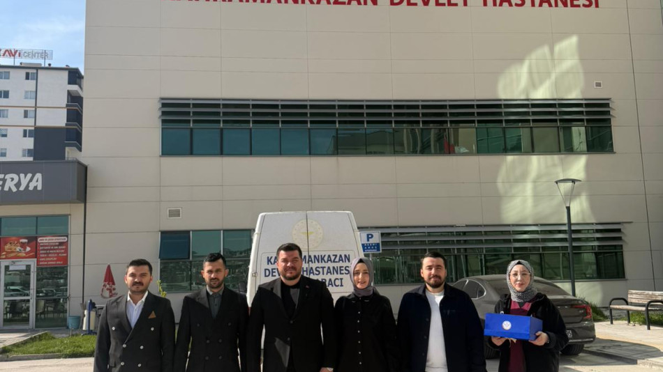 KAHRAMANKAZAN DEVLET HASTANESİ’Nİ ZİYARETTE BULUNDUK