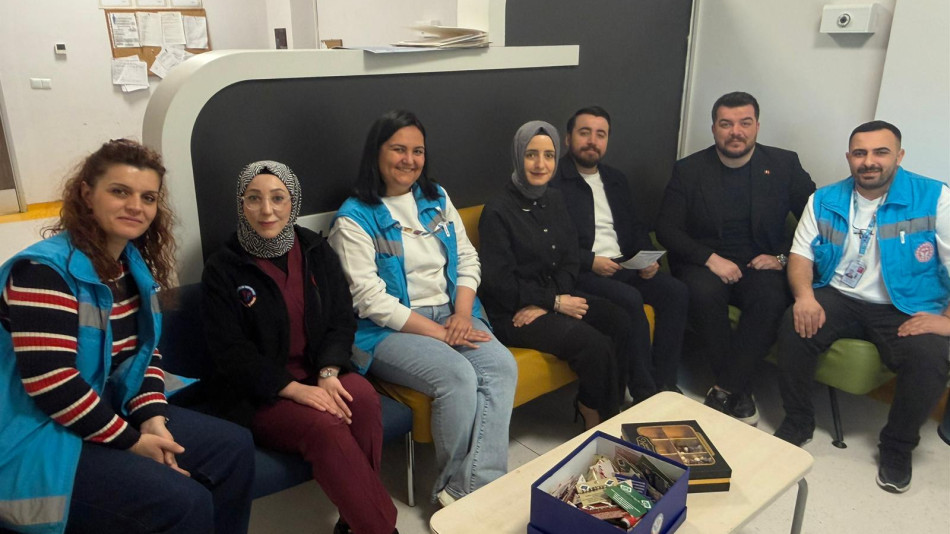 KAHRAMANKAZAN DEVLET HASTANESİ’Nİ ZİYARETTE BULUNDUK